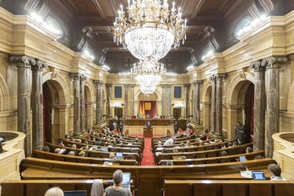 Una vista del Parlament de Catalunya