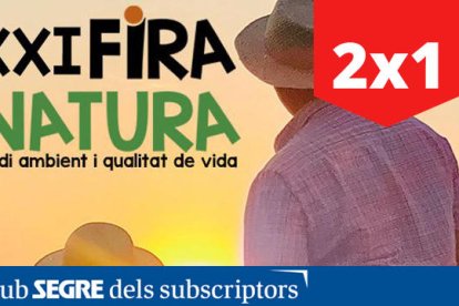 Cartell de l'edició d'enguany de Fira Natura, la fira del medi ambient i la qualitat de vida.