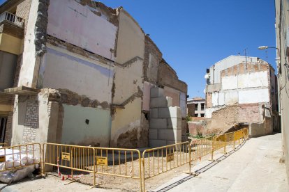 La casa estaba deshabitada y se derrumbó la madrugada del pasado 6 de marzo. 