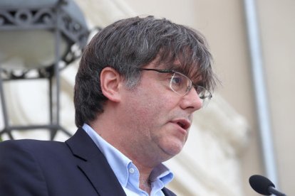 El expresidente de la Generalitat, Carles Puigdemont.