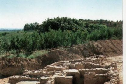 Restes de la Vil·la Romana al municipi de Corbins.