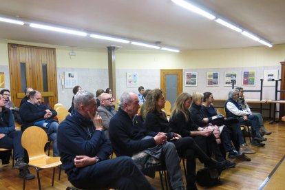 Asistentes a la jornada celebrada ayer en la Sala Paolo Freire.