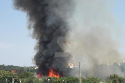 Incendio en Lleida