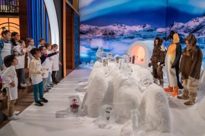 Hielo en 'MasterChef Junior'