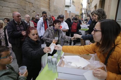 Uno de los actos de celebración de los 25 años de Arrels en 2019.