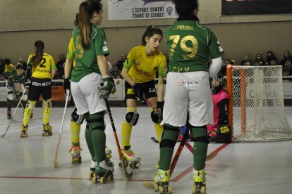 Las jugadoras del Vila-sana dominaron claramente el partido.