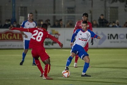 El Mollerussa tuteó en la primera parte al Getafe.