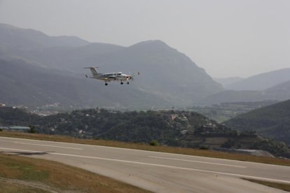 L’aeroport de la Seu, en una imatge d’arxiu.