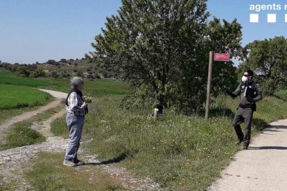 Imatge d’arxiu d’una inspecció a la Noguera.