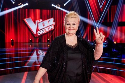 Naida, ganadora de ‘La Voz Senior’.