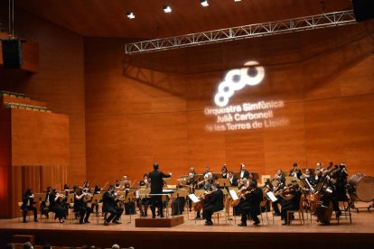 Un momento del concierto del pasado domingo en el Auditorio.