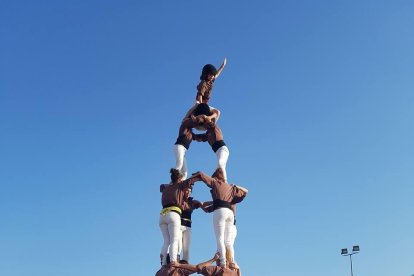 Castells enmig del foc