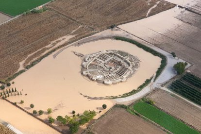 Els Vilars d'Arbeca després del temporal de pluja