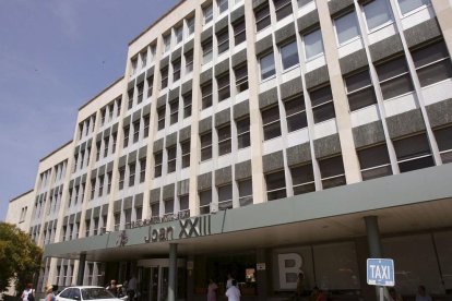 Imagen de archivo del Hospital Joan XXIII de Tarragona, donde fue ingresada la mujer de Reus.