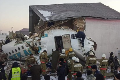 Els passatgers de la part davantera de l’avió van ser els que van rebre la pitjor part de l’accident, ja que va ser la que va rebre l’impacte.