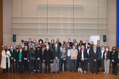 El acto se celebró en el Saló Victor Siurana del rectorado de la Universitat de Lleida.