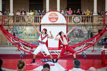 Espectáculo de circo con Mortelo & Manzano, el 4 de julio en Altet.