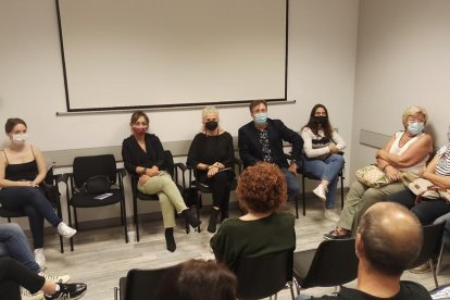 Unas 70 personas participaron en la sesión de ayer en Balaguer.