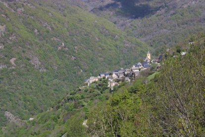 Vista del municipio de Canejan, fronterizo con Francia.