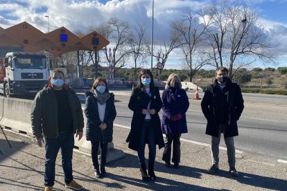 Chacón i Solsona, al centre, a l’Estany d’Ivars i Vila-sana.