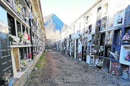 Les obres que s’executen al cementiri del Pont.