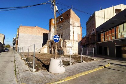 El solar donde se habilitará el nuevo aparcamiento. 