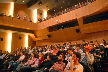 La pel·lícula es va projectar al CaixaForum Lleida ahir al matí.