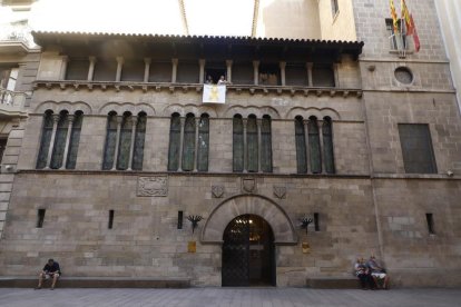 Imagen de archivo de la fachada de la Paeria de Lleida.