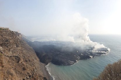 Aumentan las emisiones de dióxido de azufre en La Palma