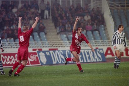 Txema Alonso, durant el seu passat com a jugador de la UE Lleida