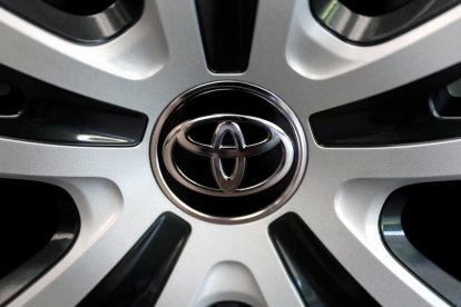 El logo de Toyota.