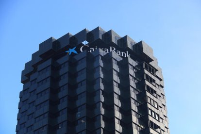 La sede corporativa de Caixabank en Barcelona.