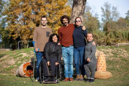 En el centro, David Verdaguer, rodeado de Isabel, Enric, Marisé y Rubén, protagonistas de la entrega. 