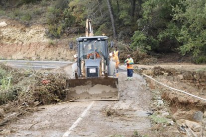 L’accés al poble es va reobrir ahir a última hora de la tarda.