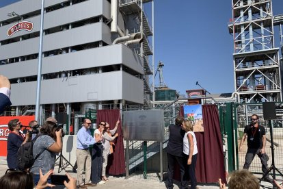 Borges inaugura la nova planta extractora d'olis de llavors a Tàrrega