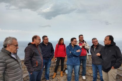 Los participantes de Lleida que asistieron a las jornadas.