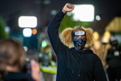 Imagen de archivo de una protesta antirracial en Estados Unidos.