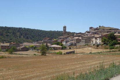 Vista d’arxiu dels Omells de na Gaia.