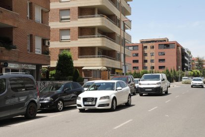 El carrer Segrià és el que registra més dobles files de Lleida.