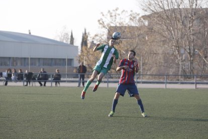 Una jugada del partido del sábado entre el Magraners y el Castelldans.