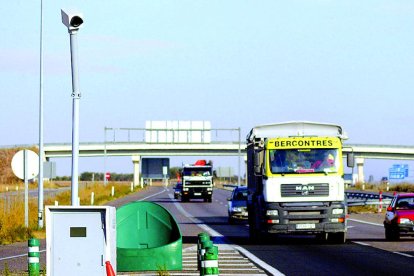 Radar de l’A-2 a Tàrrega, el segon que més multa a Lleida.