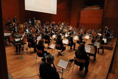 Concert de la Banda Municipal de Lleida el novembre passat.