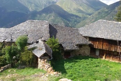 Casa Solé de Durro, que serà en un futur un ecomuseu.