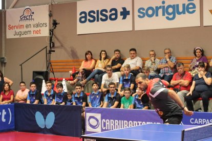 Elsayed Lashin durante uno de los dos partidos que disputó.