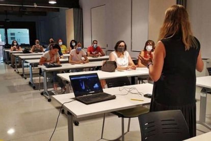 Imagen de una acción de inserción laboral del ente comarcal.