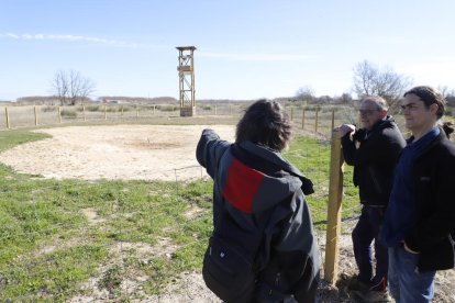 Un moment de la visita a Rufea.