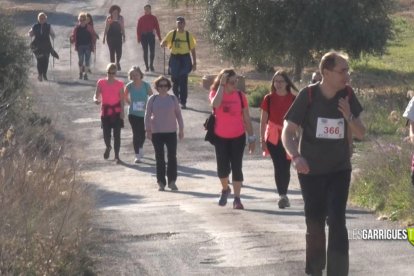 Les Borges acull la marxa de resistència Borges-Riu Set més multitudinària