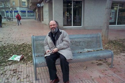 Jesús Moncada, en una de les últimes visites a Lleida.