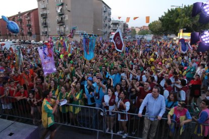 Inauguración de las fiestas de Pardinyes en una edición anterior.