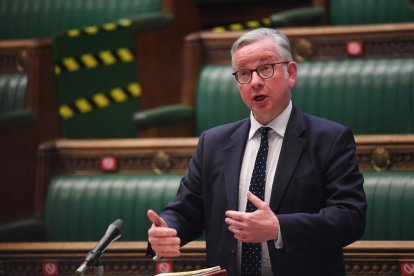 Imatge del ministre del gabinet del Govern britànic, Michael Gove.